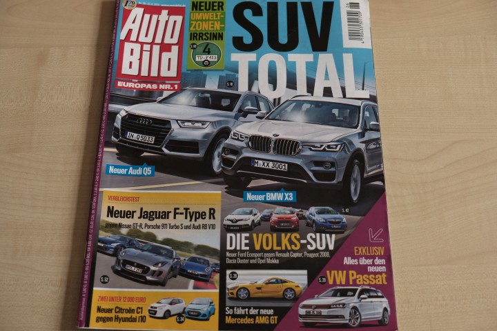 Deckblatt Auto Bild (26/2014)
